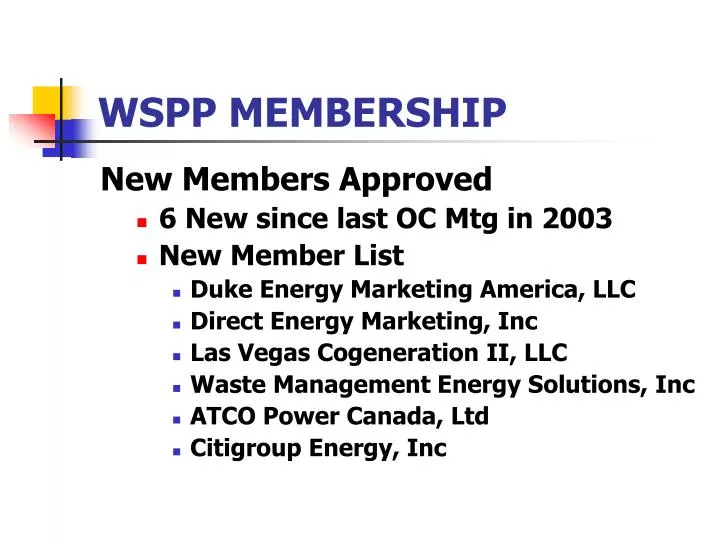wspp membership