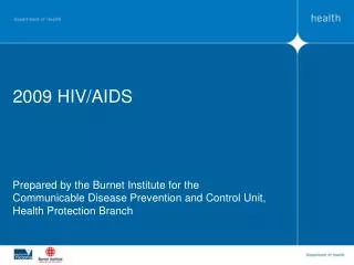 2009 HIV/AIDS