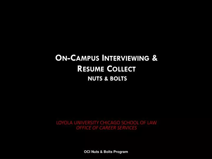 loyola university chicago school of law office of career services