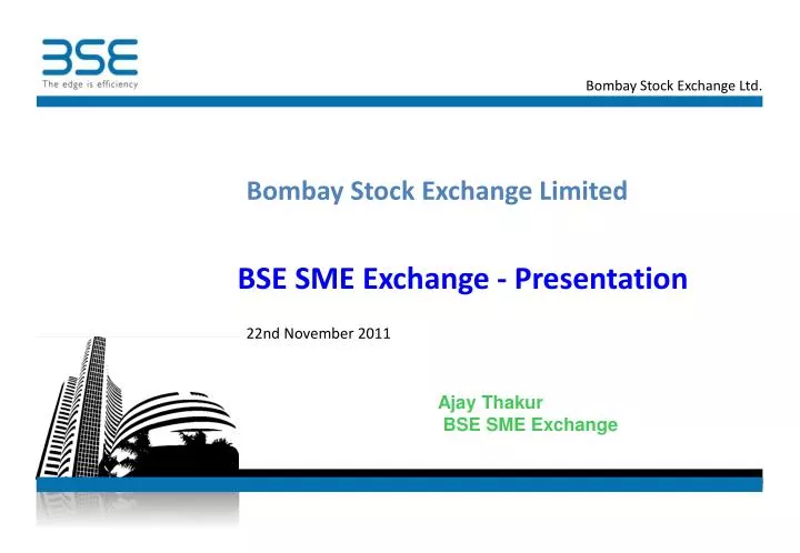 bombay stock exchange limited