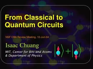 From Classical to Quantum Circuits