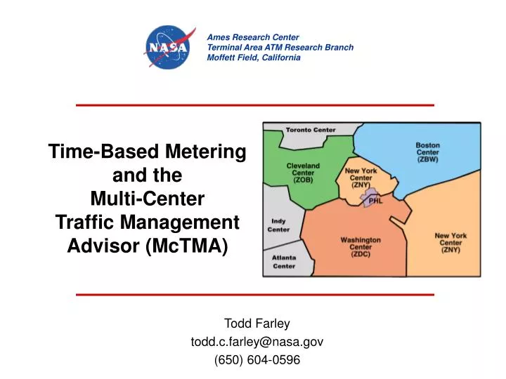 time based metering and the multi center traffic management advisor mctma