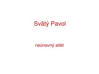 sv t pavol