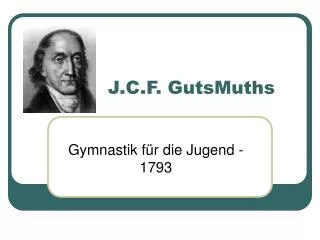 j c f gutsmuths
