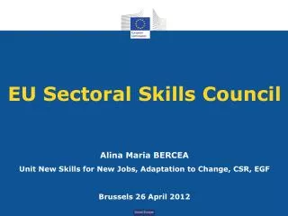 EU Sectoral Skills Council