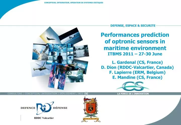 performances prediction of optronic sensors in maritime environment itbms 2011 27 30 june