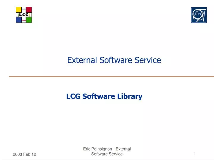 external software service
