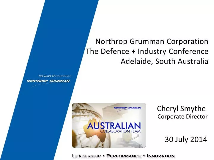northrop grumman corporation the defence industry conference adelaide south australia