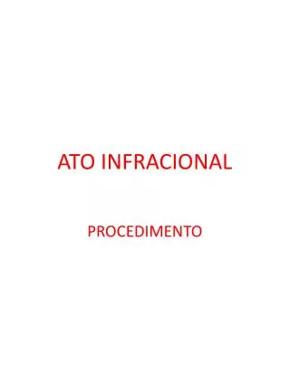 ato infracional