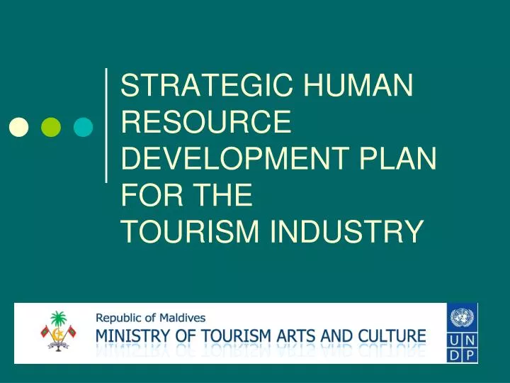 strategic human resource development plan for the tourism industry
