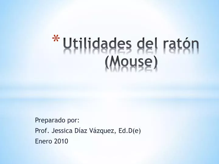 utilidades del rat n mouse