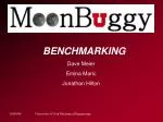 BENCHMARKING - slide 1