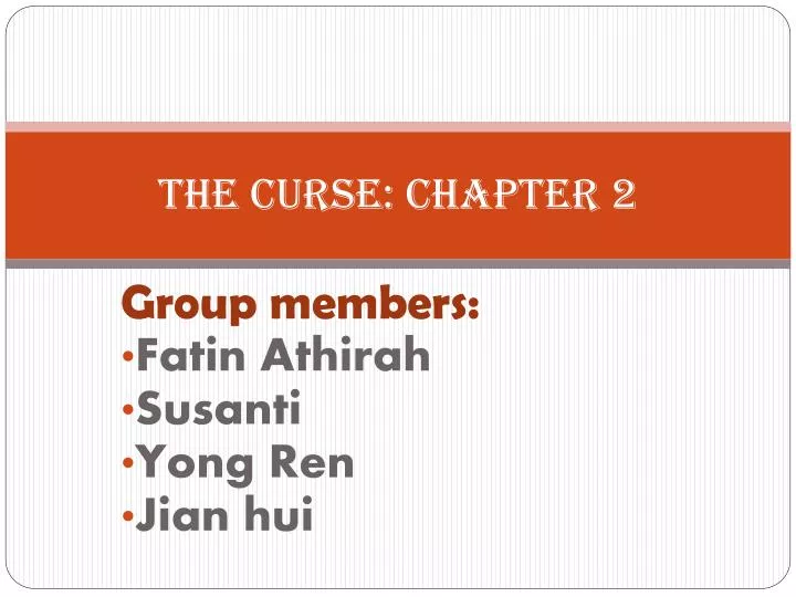 the curse chapter 2