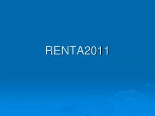 renta2011