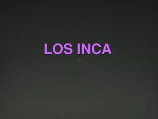 los inca