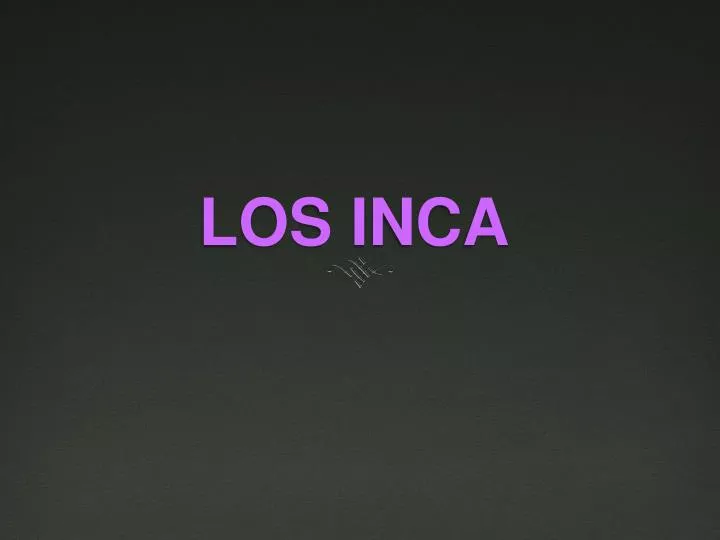 los inca