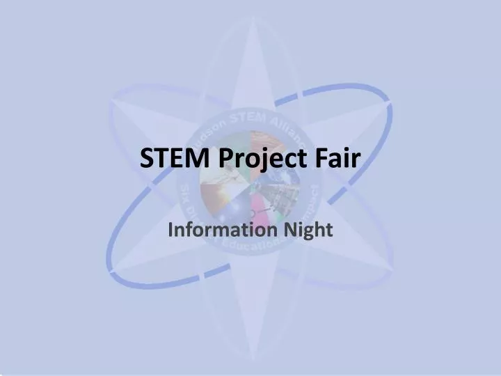 stem project fair