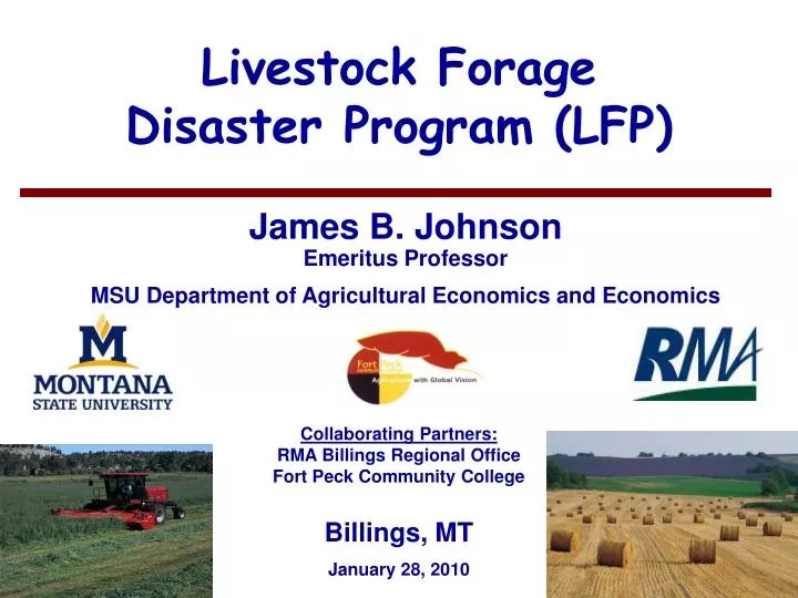 livestock forage disaster program lfp