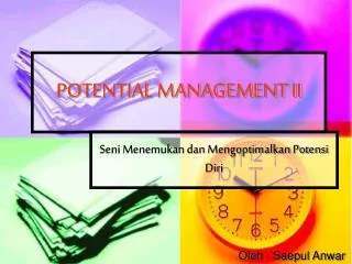 potential management ii
