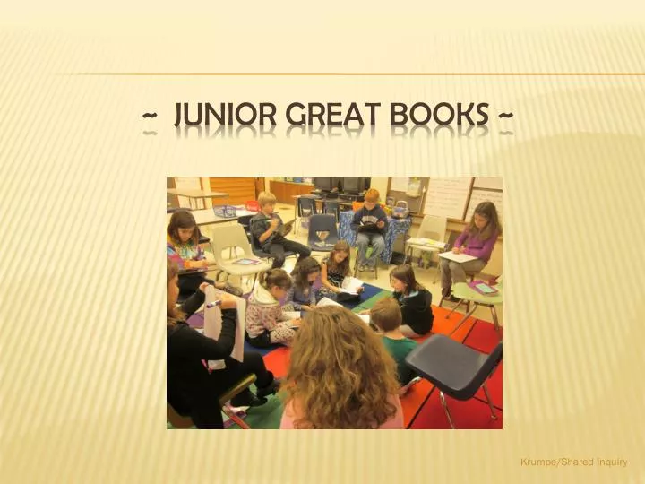junior great books