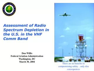 Assessment of Radio Spectrum Depletion in the U.S. in the VHF Comm Band