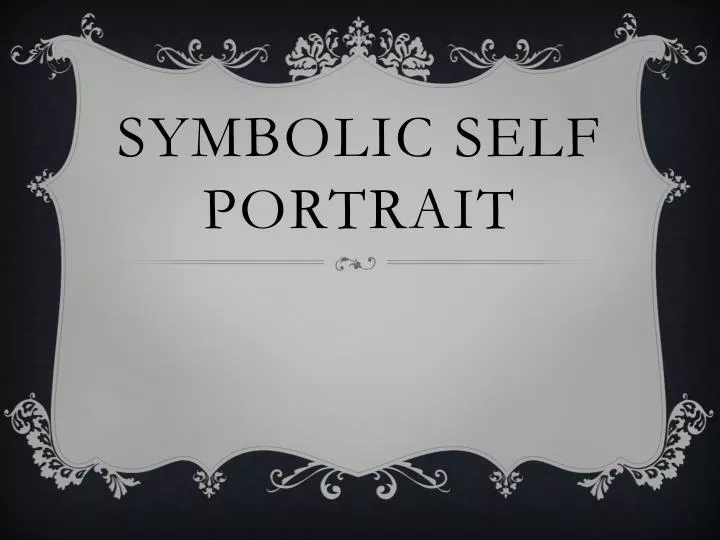 symbolic self portrait