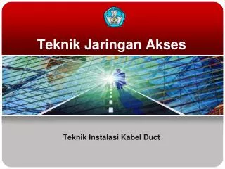 teknik jaringan akses