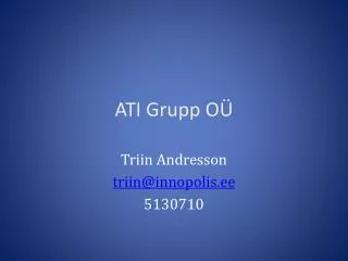 ati grupp o