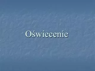 o wiecenie