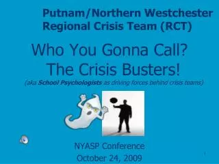 Putnam/Northern Westchester Regional Crisis Team (RCT)