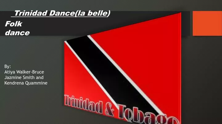 trinidad dance la belle