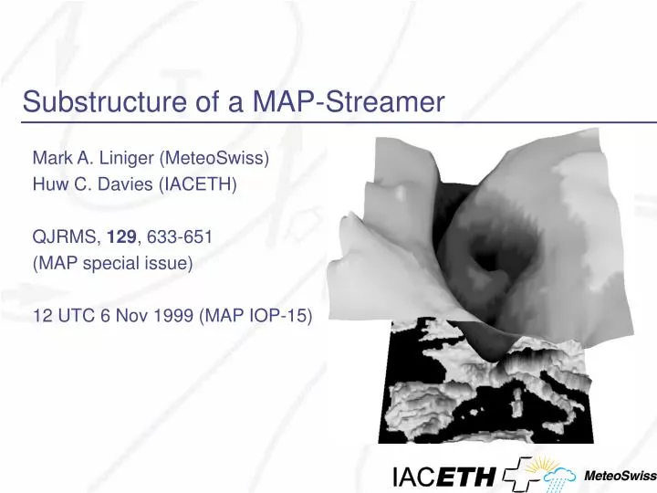 substructure of a map streamer
