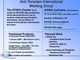 Anti-Terrorism International Working Group