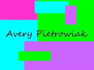 Avery Pietrowiak