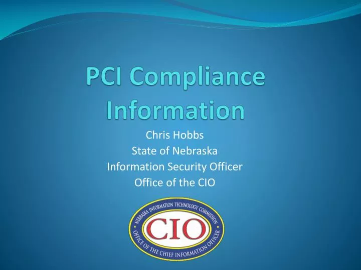pci compliance information