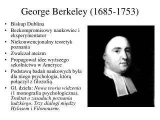george berkeley 1685 1753