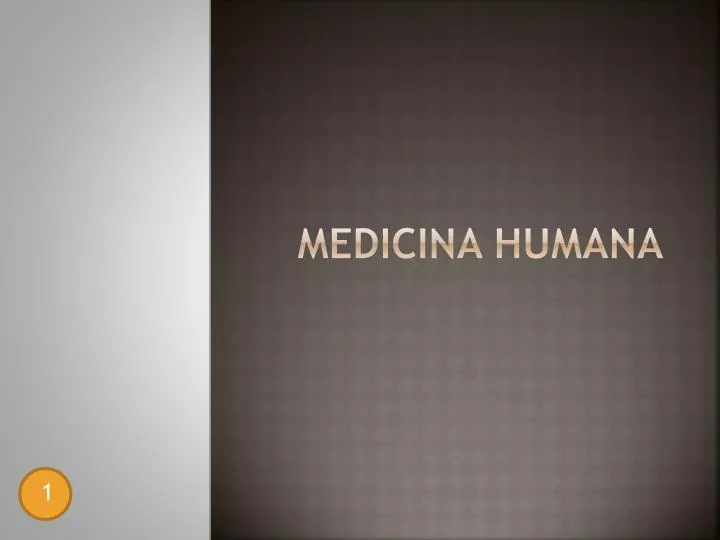 medicina humana