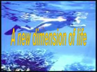 A new dimension of life