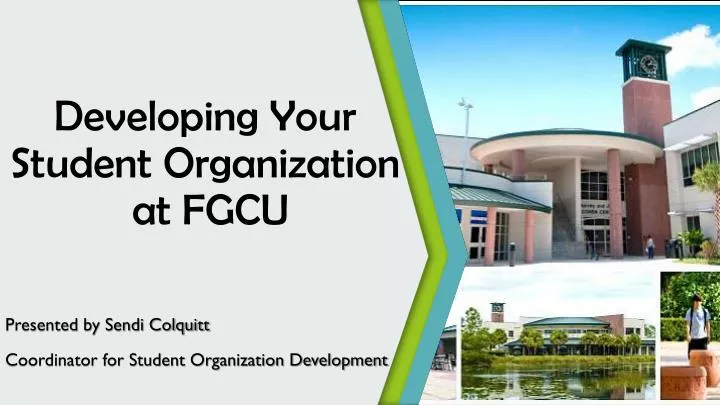 developing your student organization at fgcu