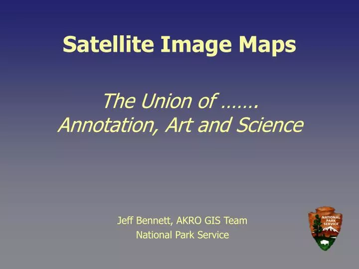 satellite image maps