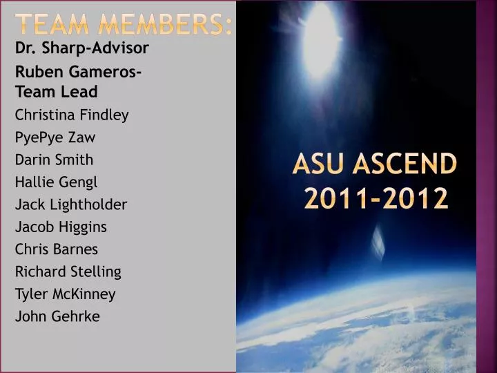 team members asu ascend 2011 2012