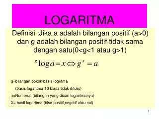 logaritma