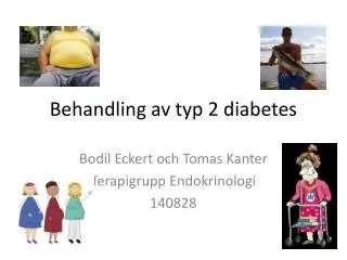 behandling av typ 2 diabetes