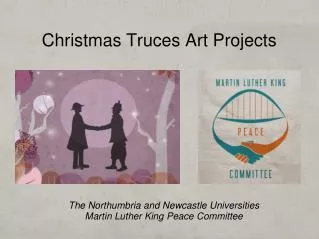 Christmas Truces Art Projects