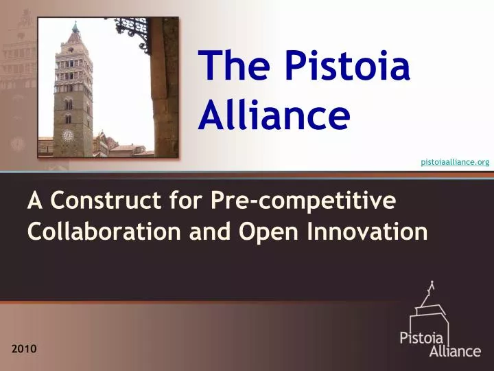 the pistoia alliance