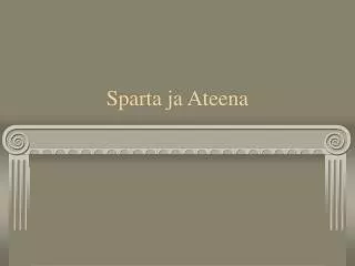 sparta ja ateena