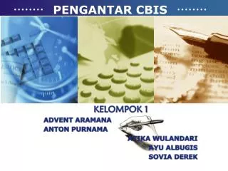 pengantar cbis