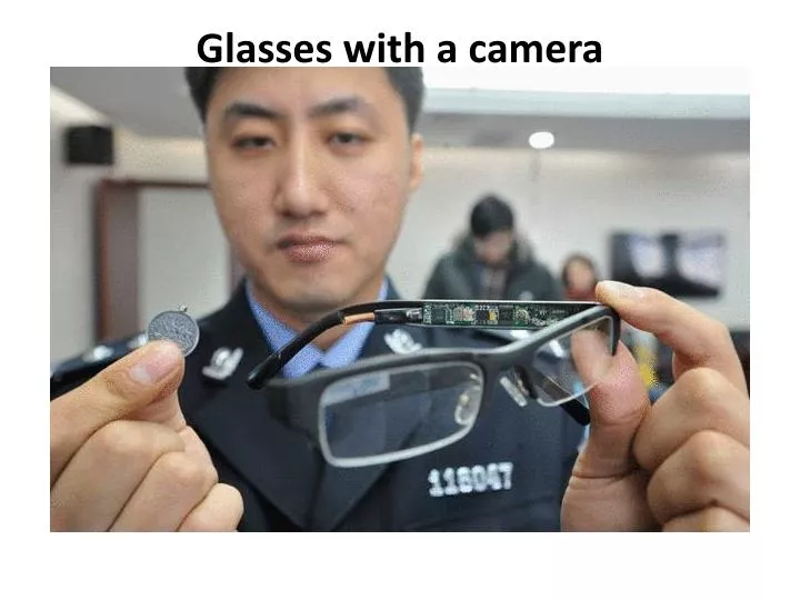 glasses with a camera