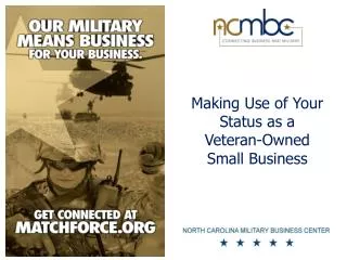 Making Use of Your Status as a Veteran-Owned Small Business
