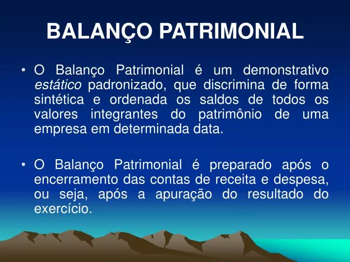 balan o patrimonial